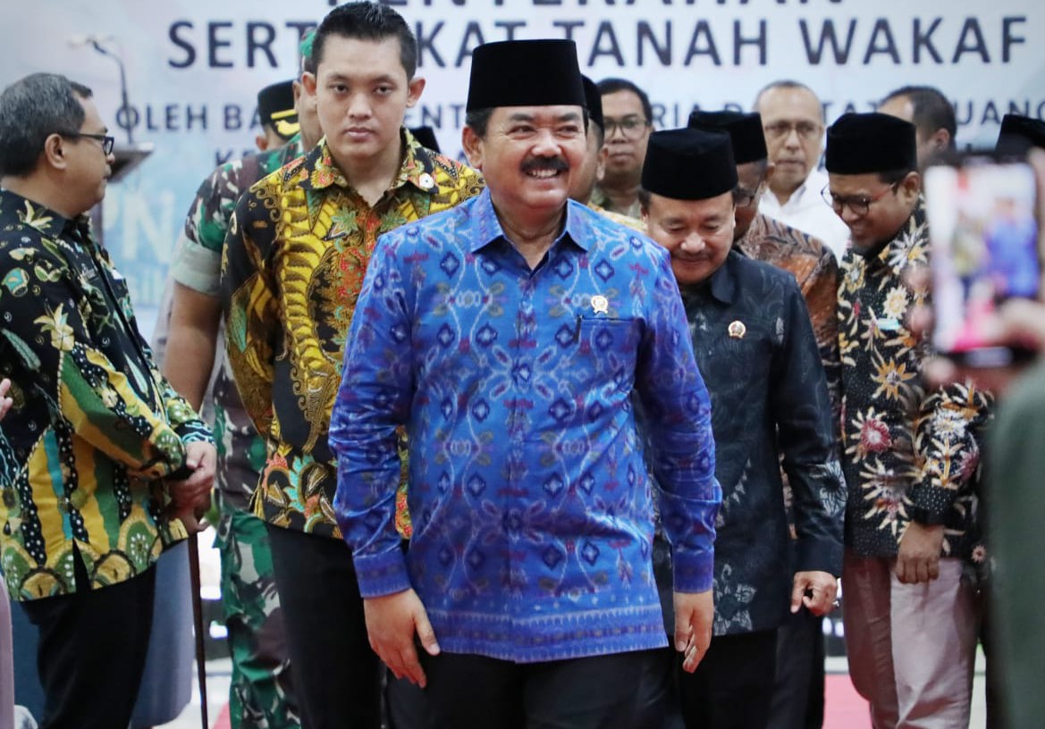 Menteri ATR/BPN Hadi Tjahjanto