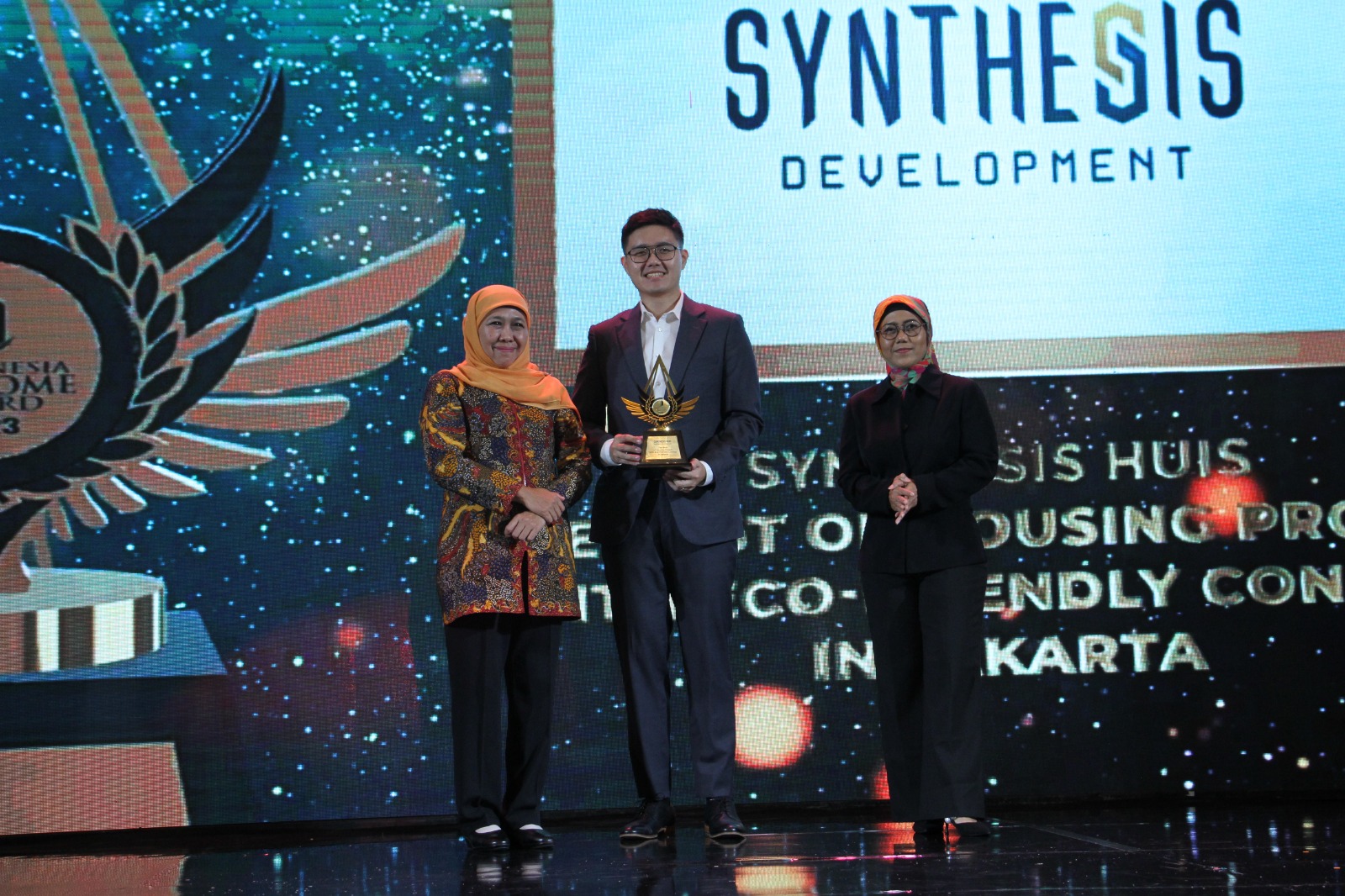 Synthesis Huis meraih penghargaan ‘Best of Housing Project With Eco-Friendly Concept in Jakarta’, dalam ajang IPBA dan IMHA 2023