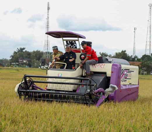 Menteri Pertanian Syahrul Yasin Limpo mencanangkan percepatan tanam padi seusai puncak panen raya yang diperkirakan berlangsung pada April.