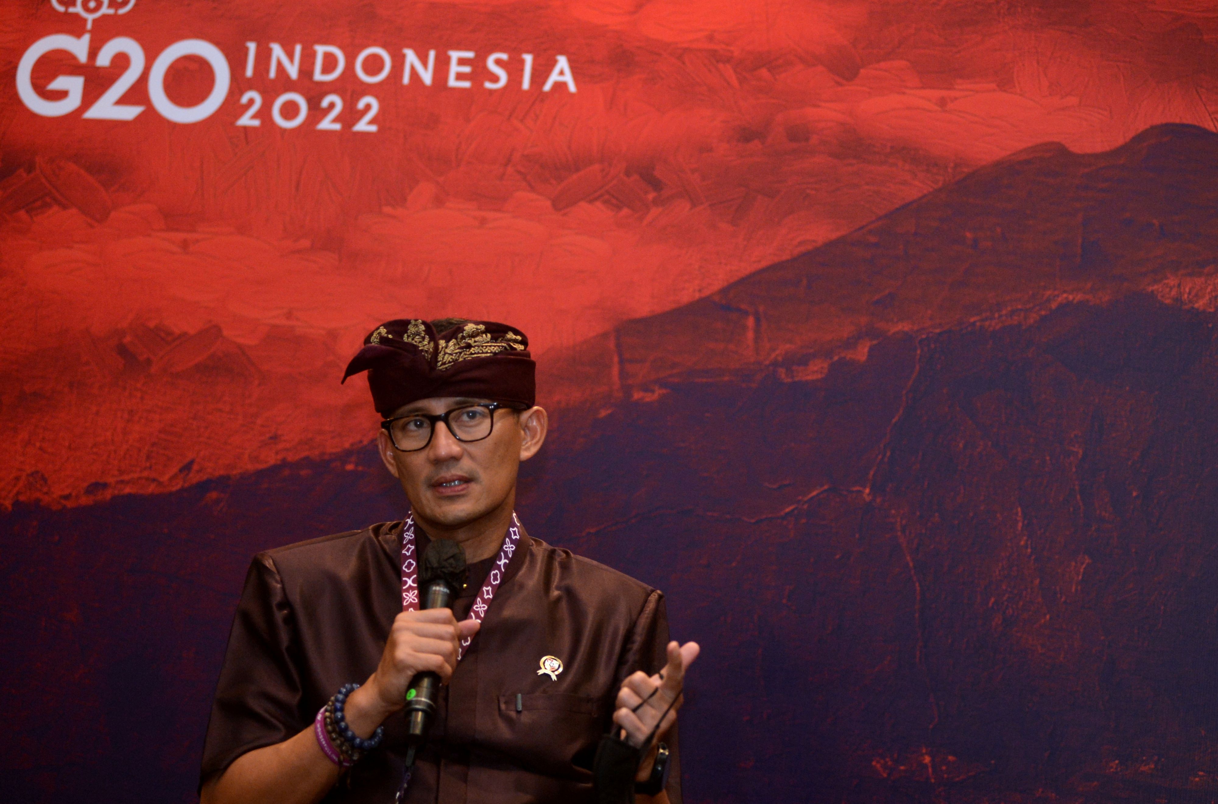 Menteri Pariwisata dan Ekonomi Kreatif Sandiaga Uno