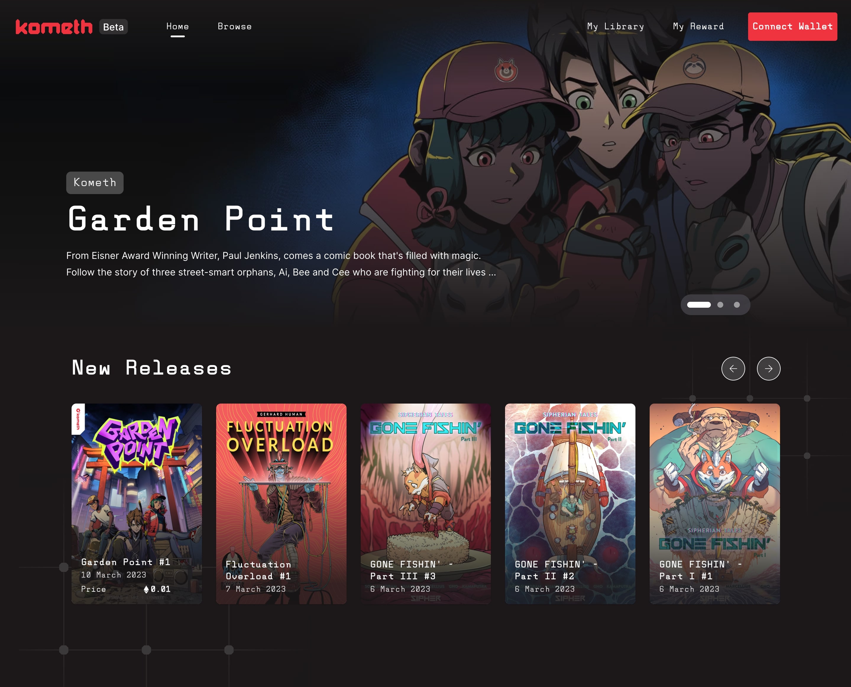 Platform Kometh untuk kreator komik digital