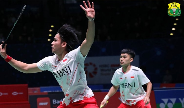 Ganda putra Indonesia Leo Rolly Carnando/Daniel Marthin