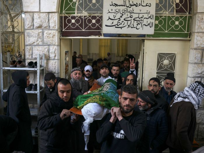 Korban tewas di di Palestina pascaserangan Israel di Tepi Barat