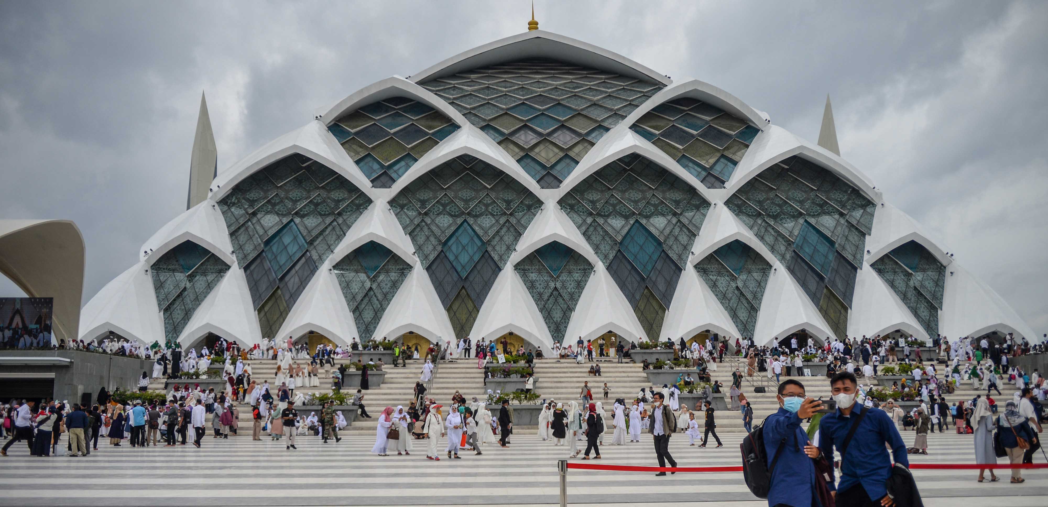 PERESMIAN MASJID RAYA AL JABBAR, BANDUNG, DESEMBER 2022.