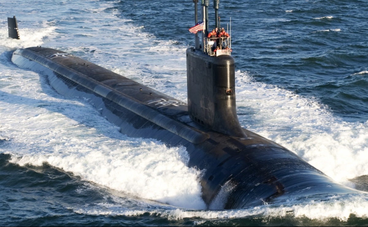 Kapal selam bertenaga nulir kelas Virginia buatan Amerika Serikat yang akan dibeli militer Australia. 