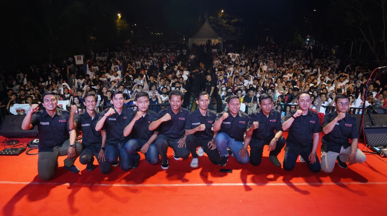 Kegiatan Sahabat Ganjar di Palembang