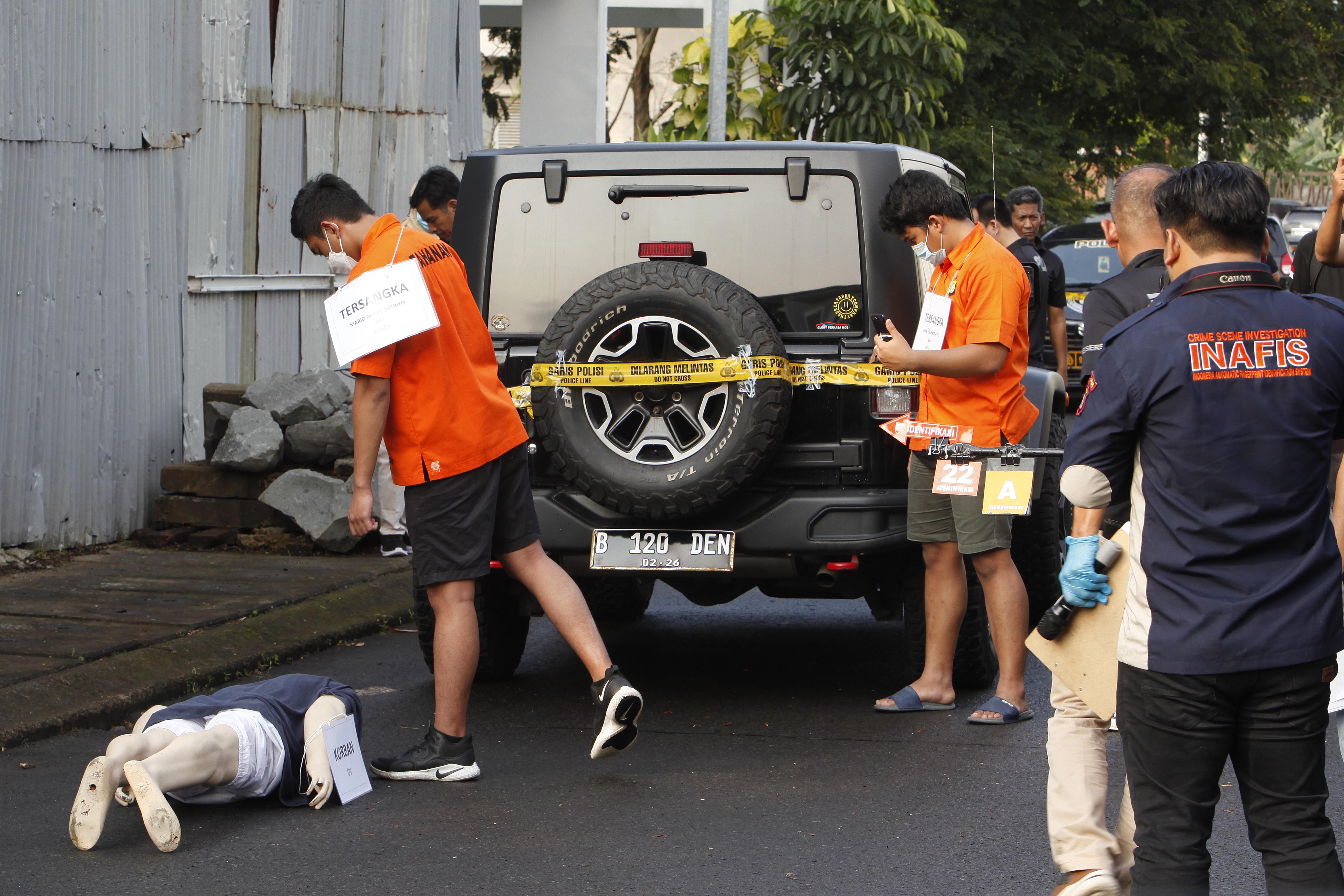 Reka ulang penganiayaan David Ozora