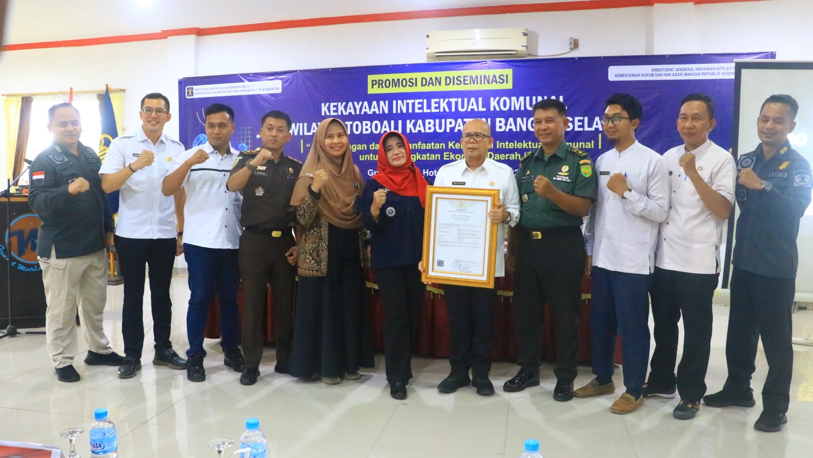 Promosi dan Diseminasi Kekayaan Intelektual Komunal di Bangka Selatan