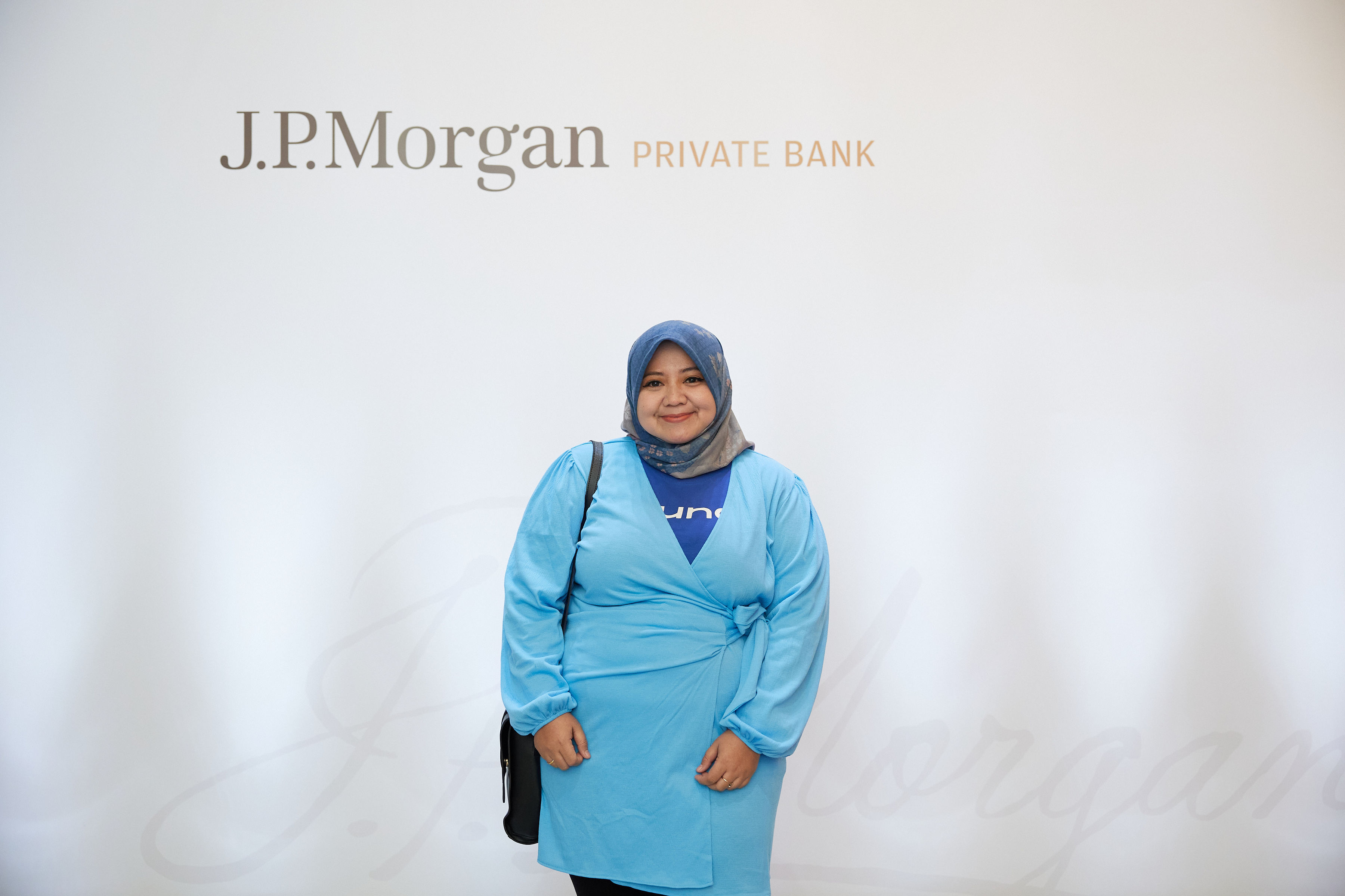 Co Founder Aruna Utari Octavinaty di kantor JP Morgan