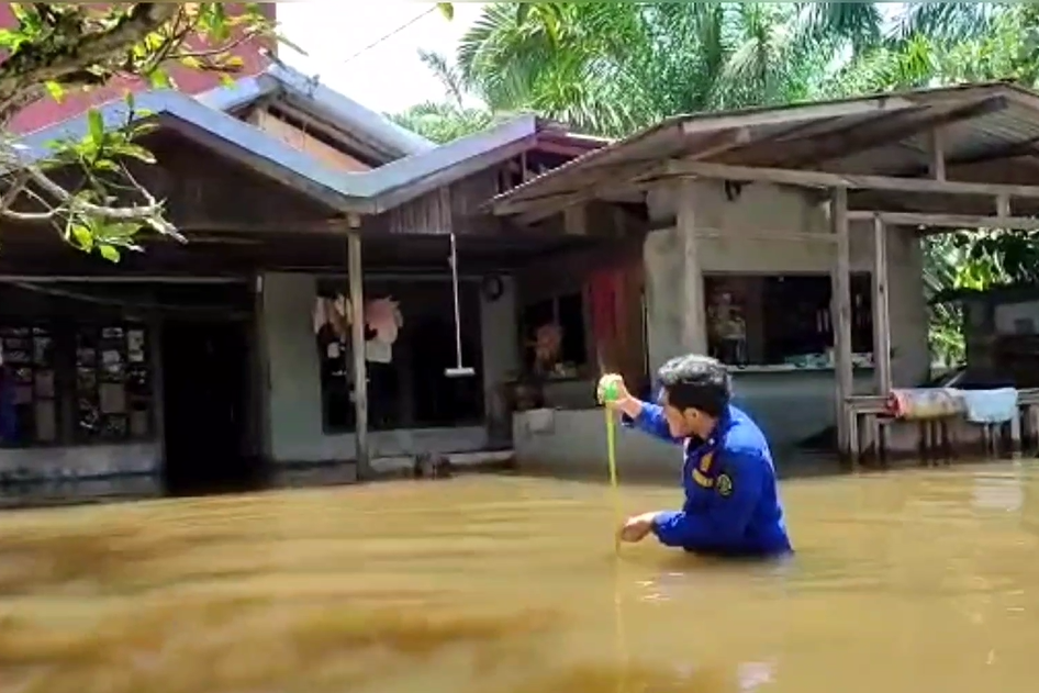 Banjir di Kabupaten Ketapang, Kalimantan Barat.