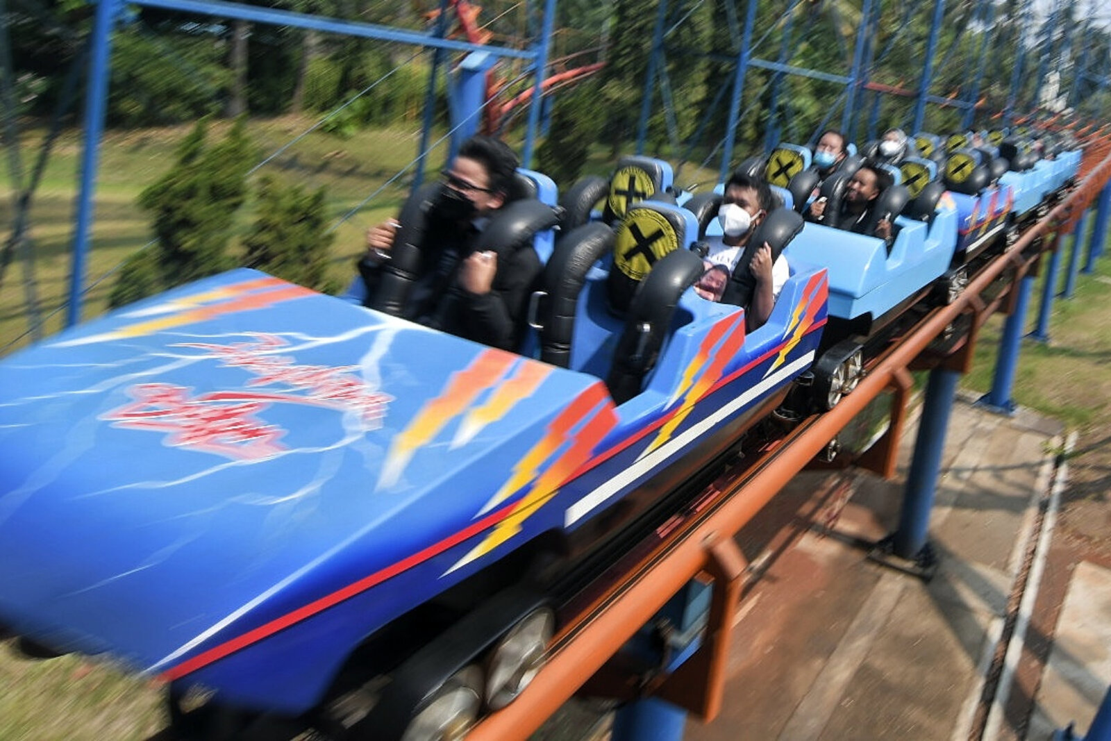 Wahana Halilintar di Dufan, Ancol, Jakarta