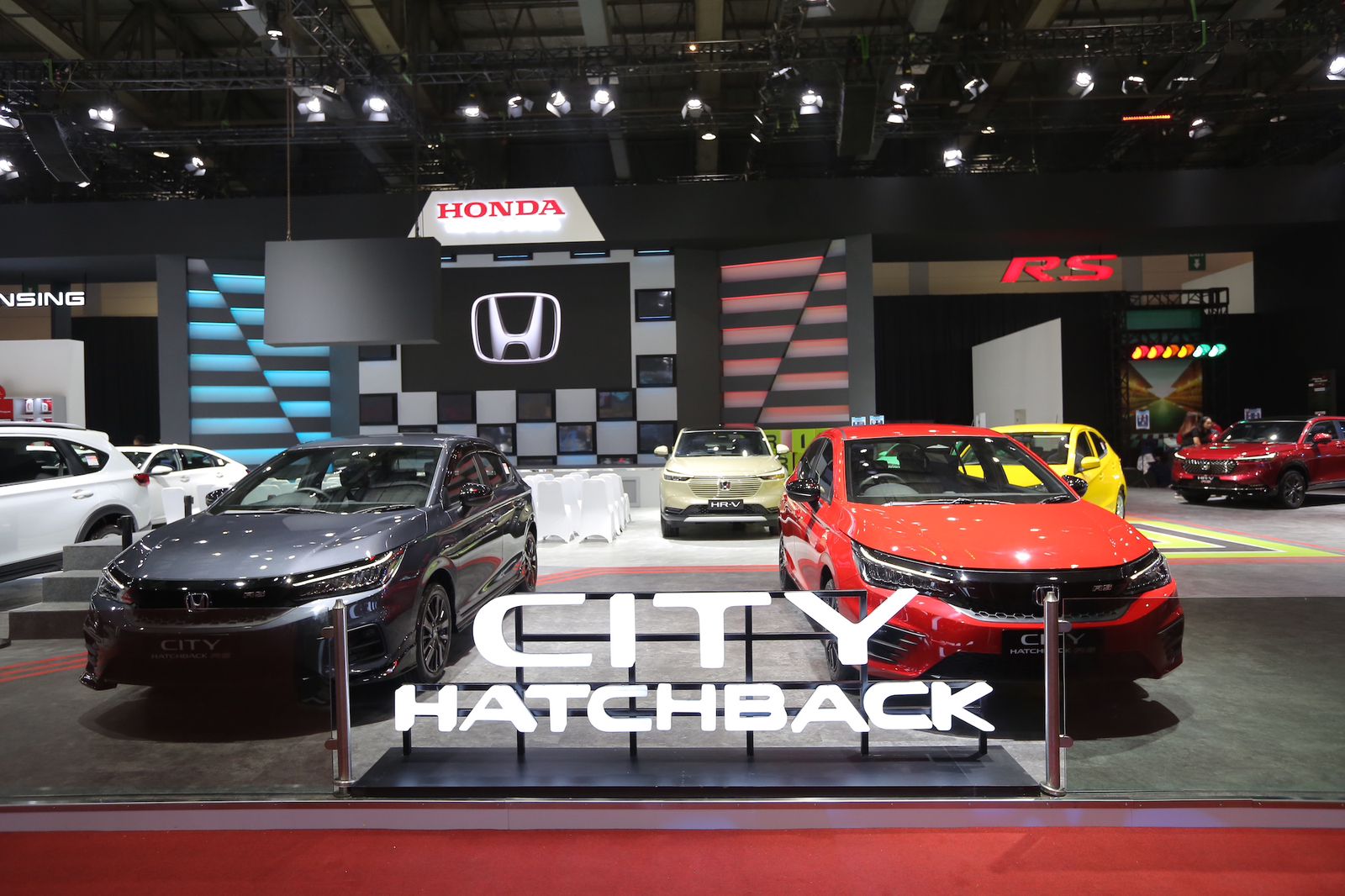 Booth Honda di Gaikindo Jakarta Auto Week di JCC Senayan Hall B1