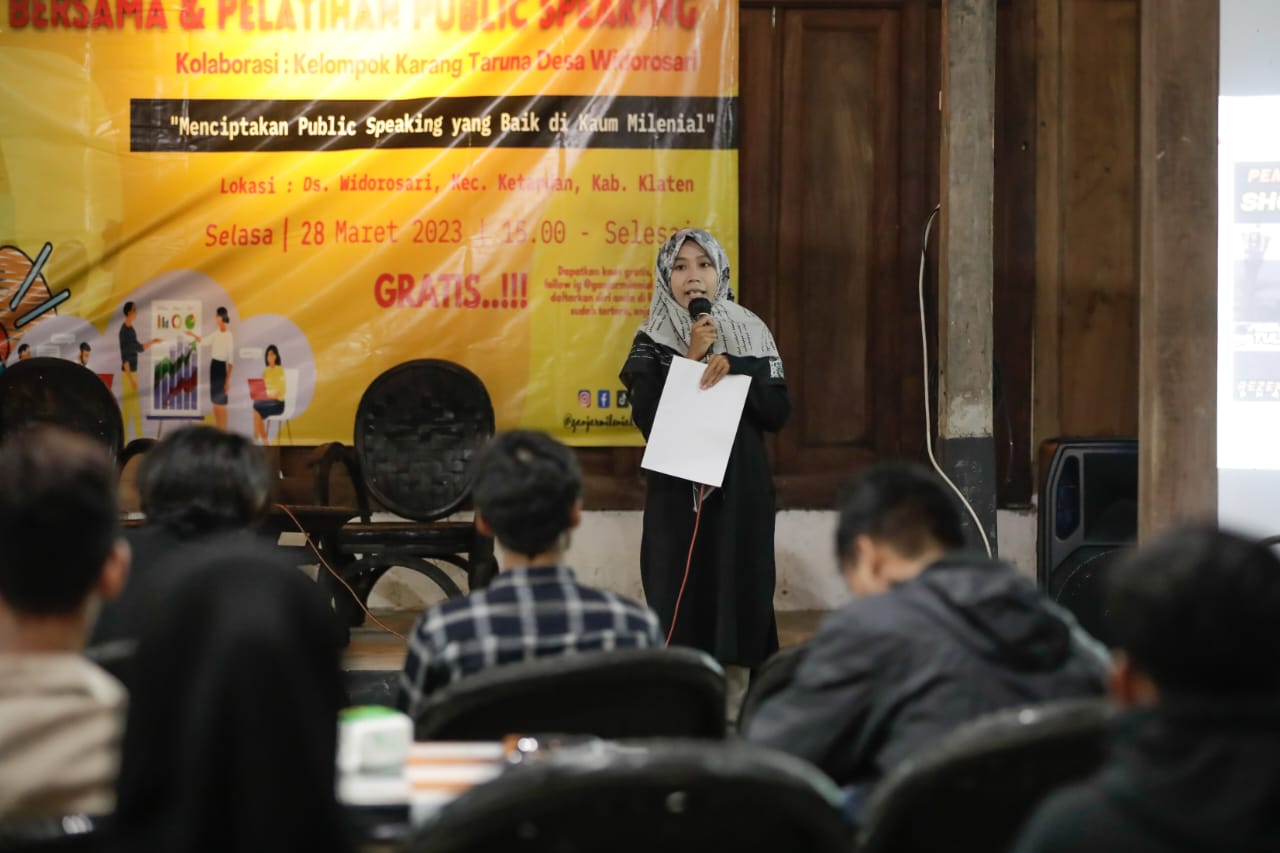 Kegiatan Public Speaking GMC Jateng di Klaten