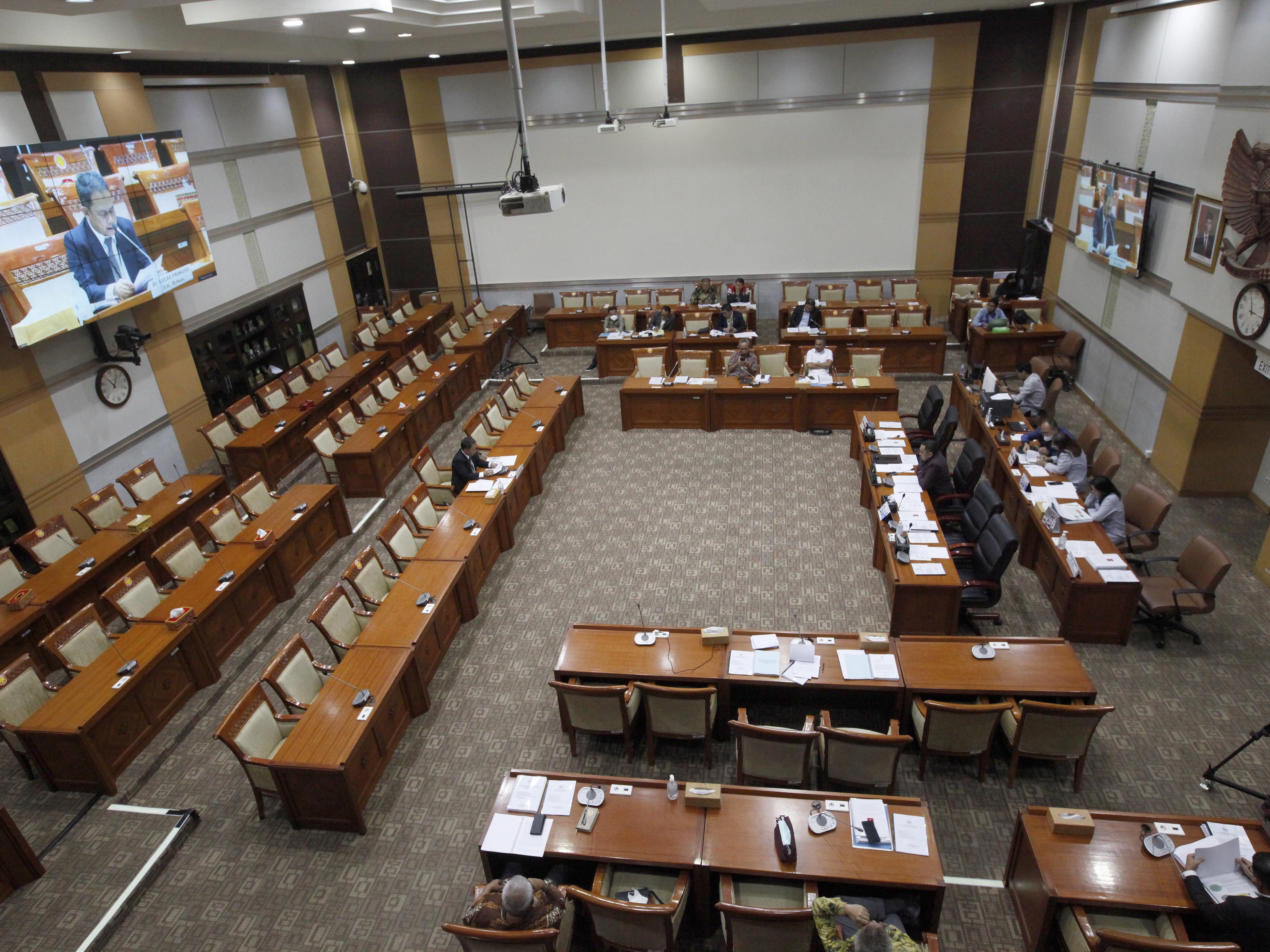 Ruangan DPR.