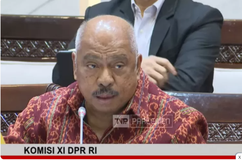 nggota DPR Komisi XI dari Fraksi Partai Golkar Melchias Markus Mekeng mengklarifikasi pernyataannya tentang bisa korupsi asal nilainya kecil