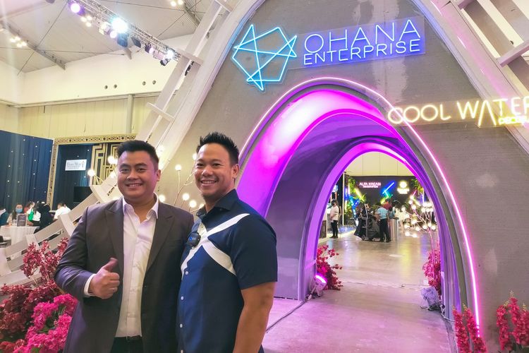 GM Ohana Enterprise Yogy Ruland Wijaya (kiri) dan CEO Ohana Enterprise Peter Chandra Gunawan (kanan)