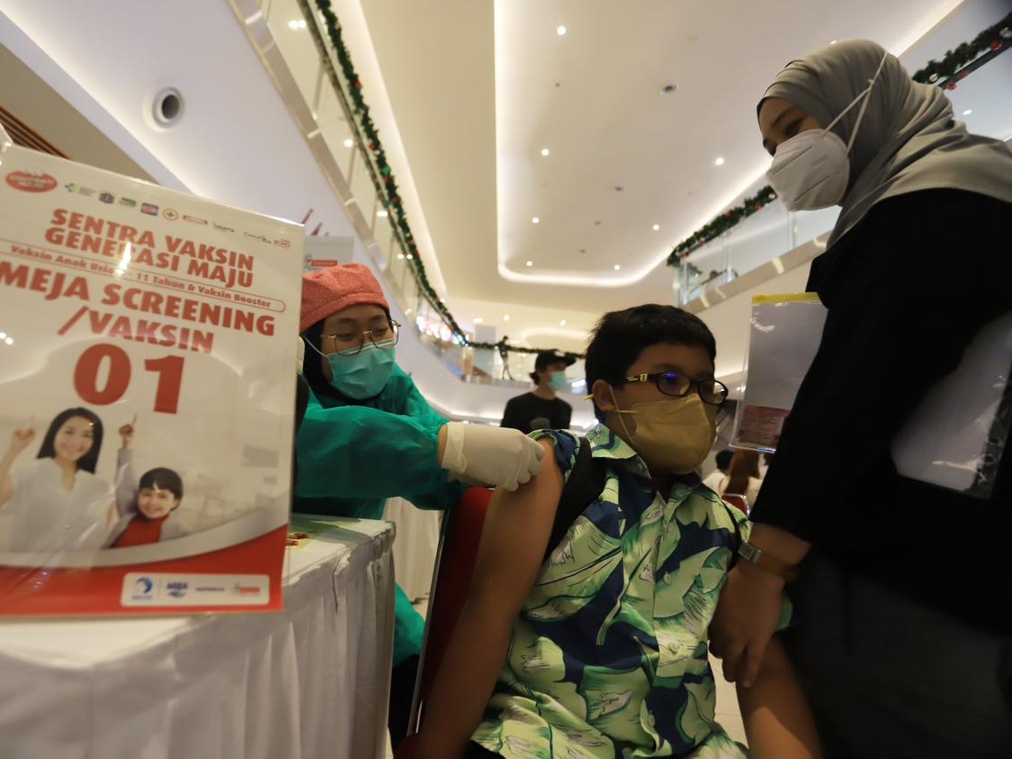 Program Generasi Maju Covid-19 Vaccination Center.