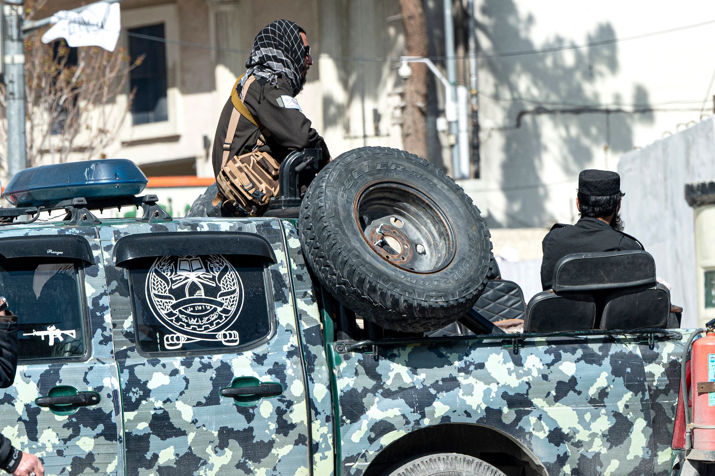 Taliban berpatroli di Kabul