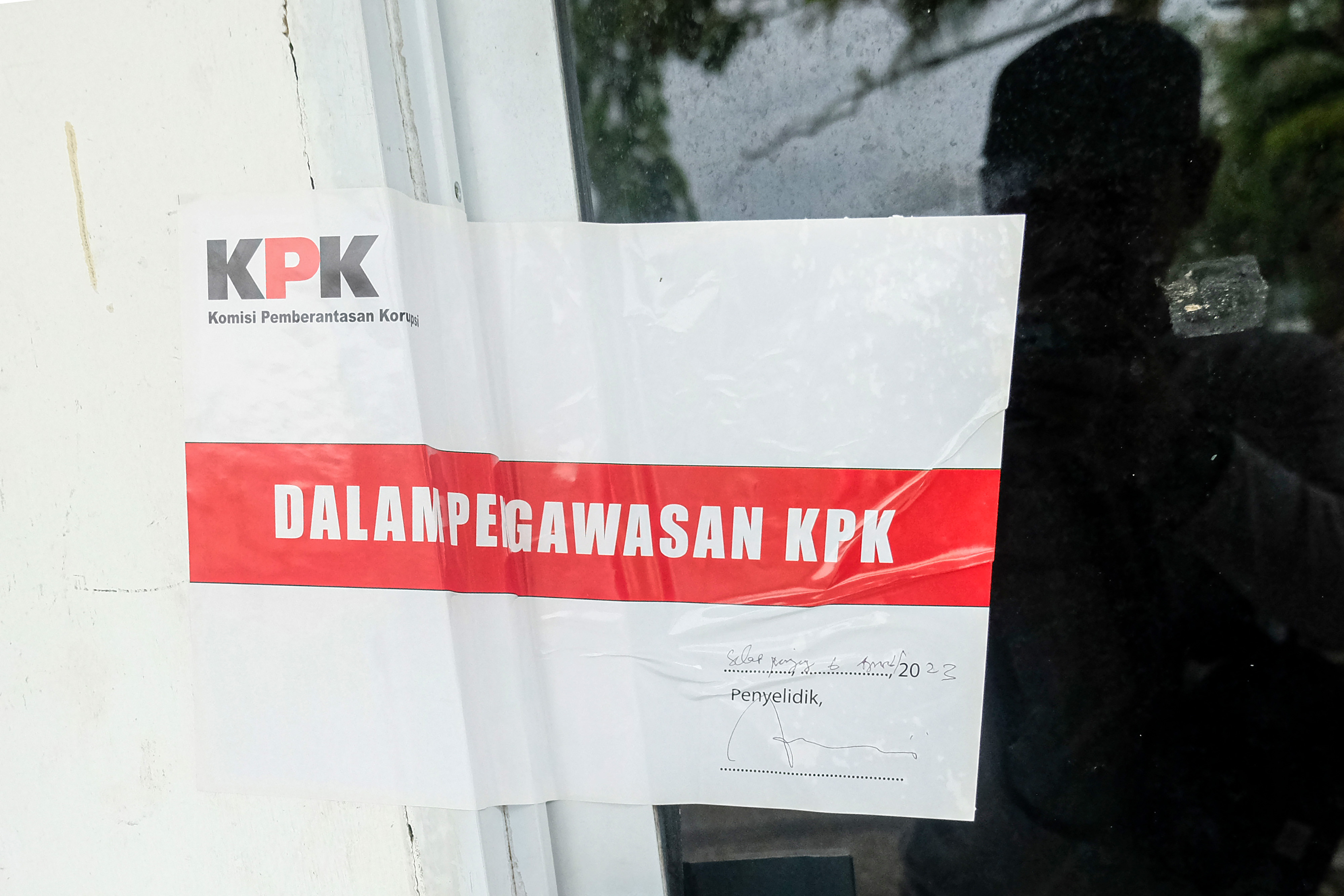 Suasana ruang kerja humas Sekretariat Daerah Kabupaten Kepulauan Meranti