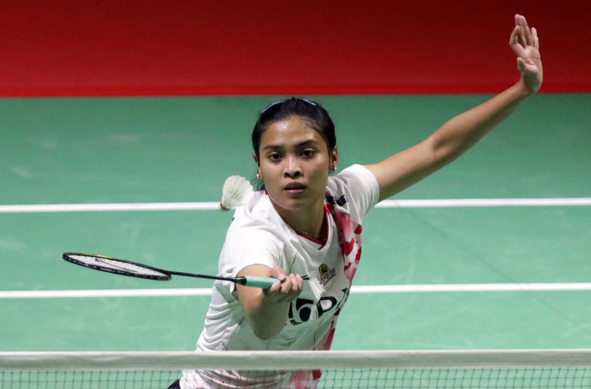 Tunggal putri Indonesia Gregoria Mariska Tunjung