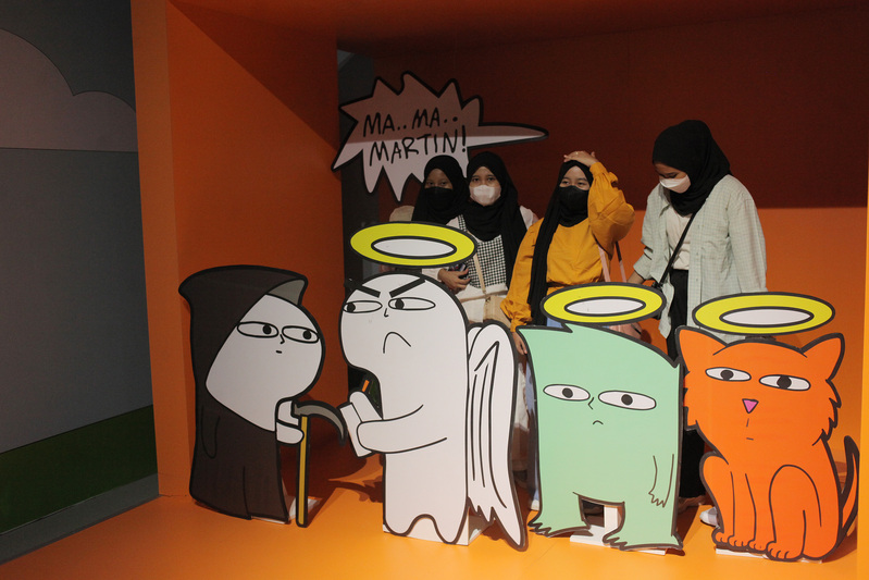 Ilustrasi karya seni.