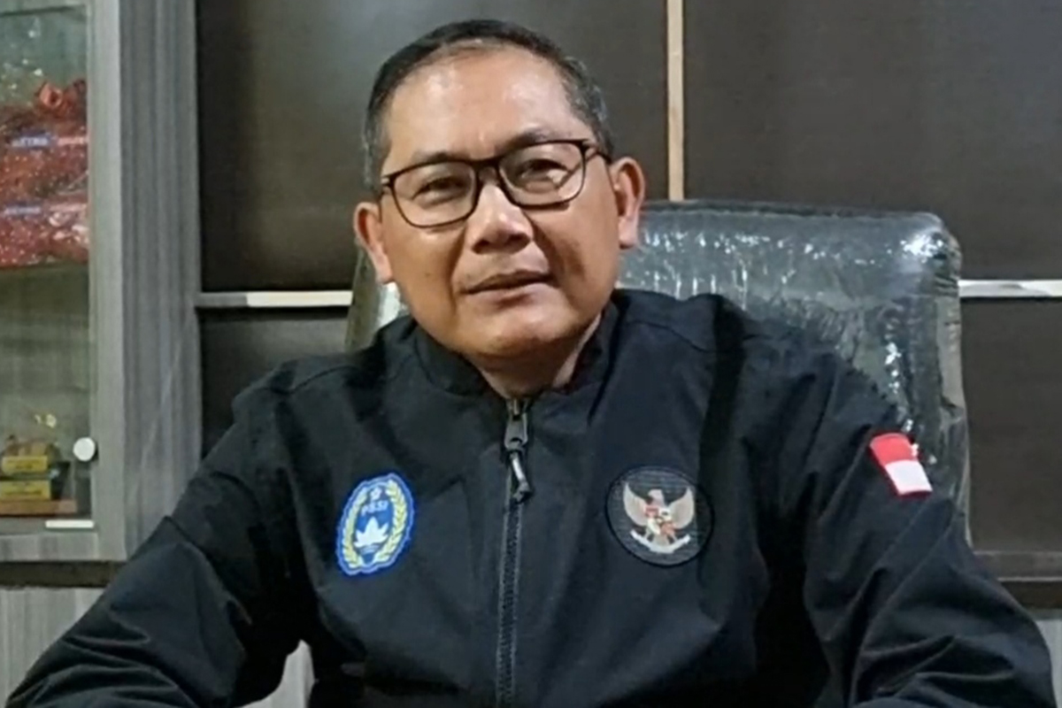 Manajer timnas U-20 Indonesia Sumardji.