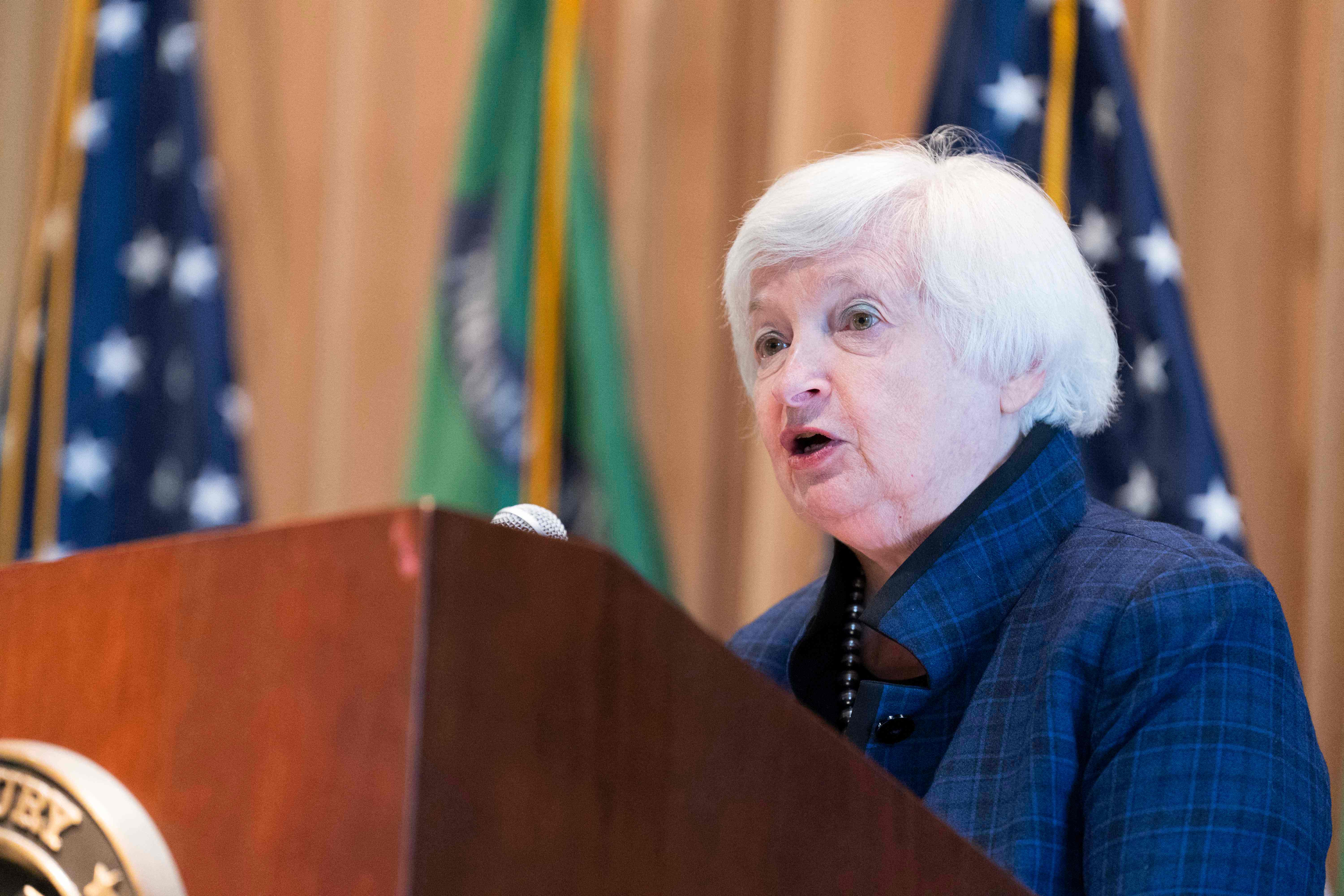 Menteri Keuangan AS Janet Yellen.