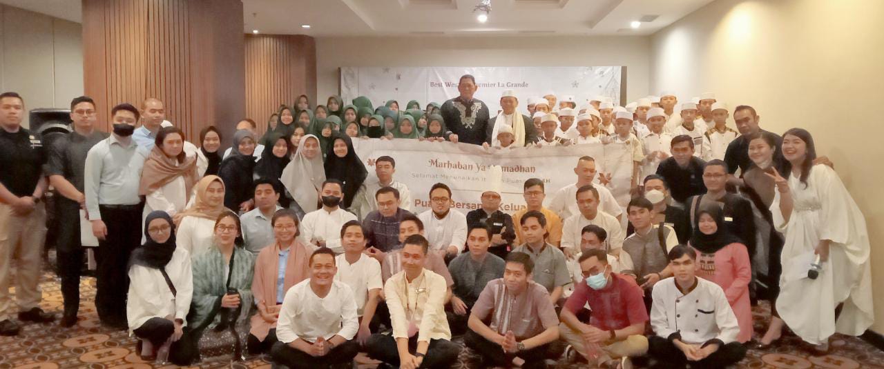 Best Western Premier La Grande Hotel Bandung Berbagi Kebaikan, Beri Santunan Anak Yatim