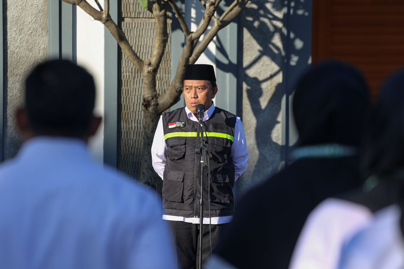 Direktur Bina Haji Ditjen PHU Kemenag Arsyad Hidayat.