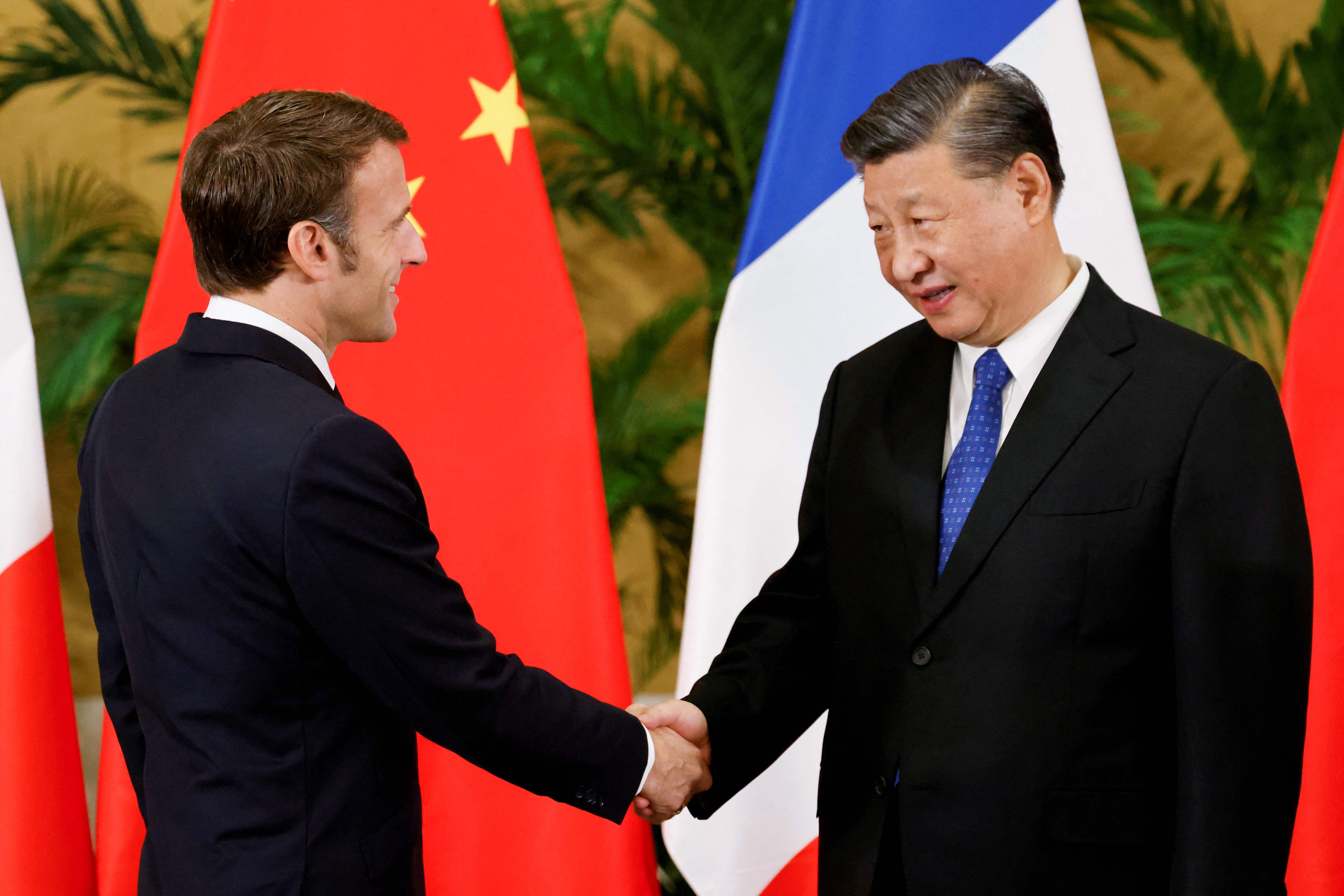 Xi dan Macron Sepakat Pererat Kemitraan Tiongkok-Prancis
