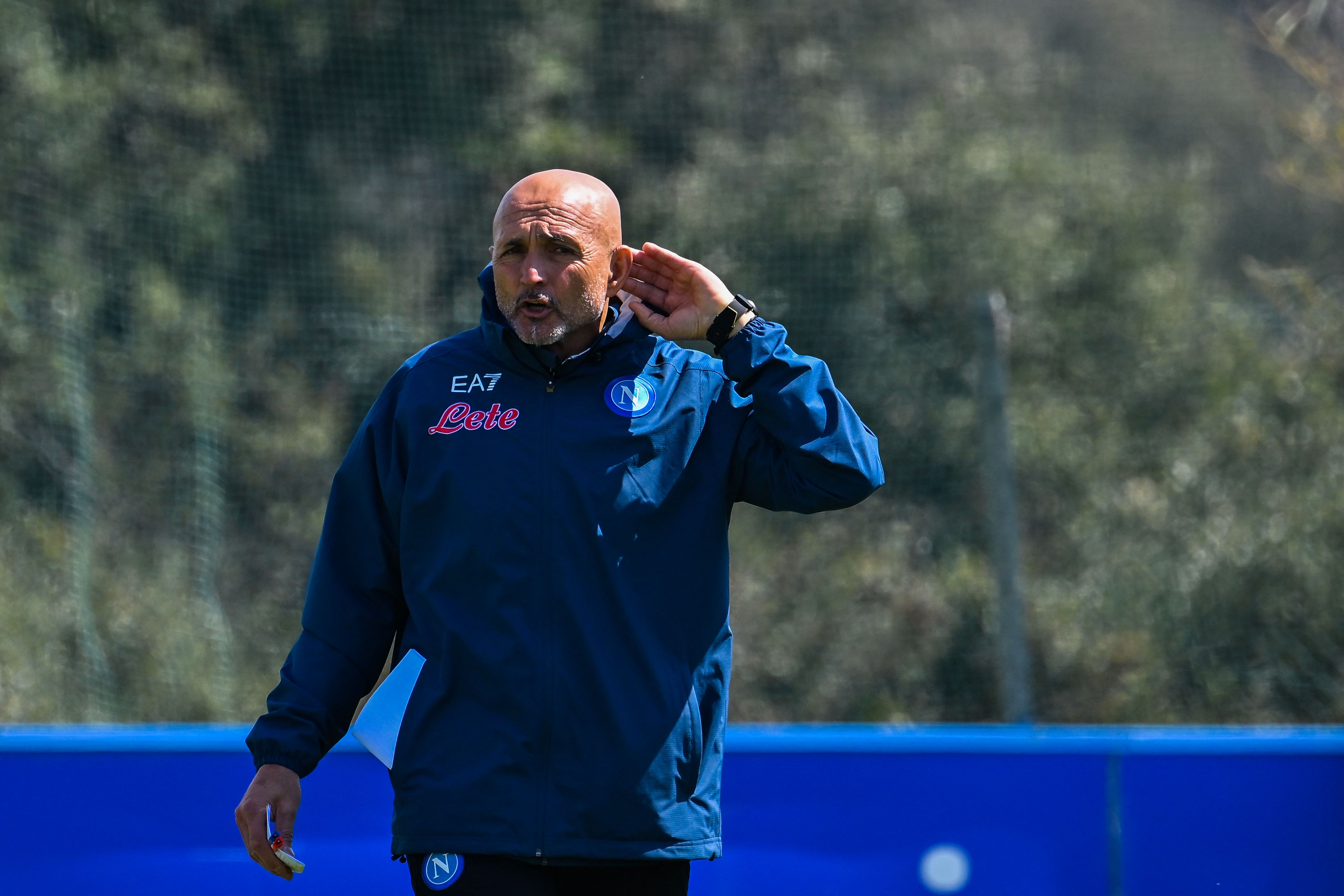Pelatih Napoli Luciano Spalletti