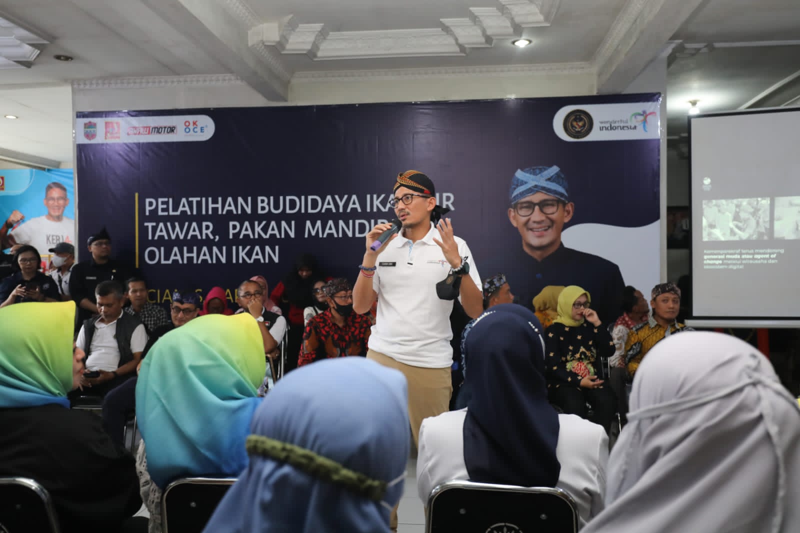 Sandiaga Uno di Ciamis, Jawa barat