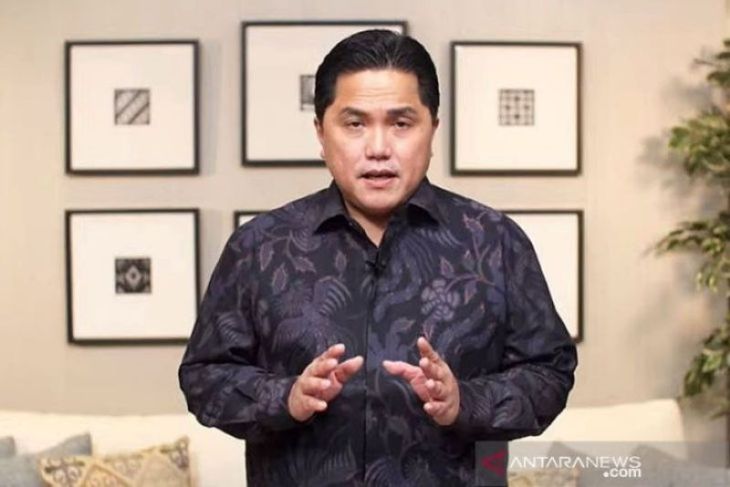 Menteri BUMN Erick Thohir