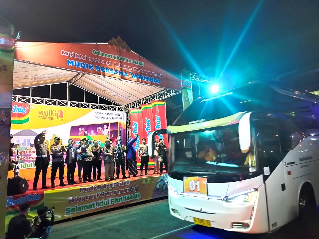 Sebanyak 1.700 Pelaku Usaha Warmindo Ikut Mudik Bareng dari Yogyakarta