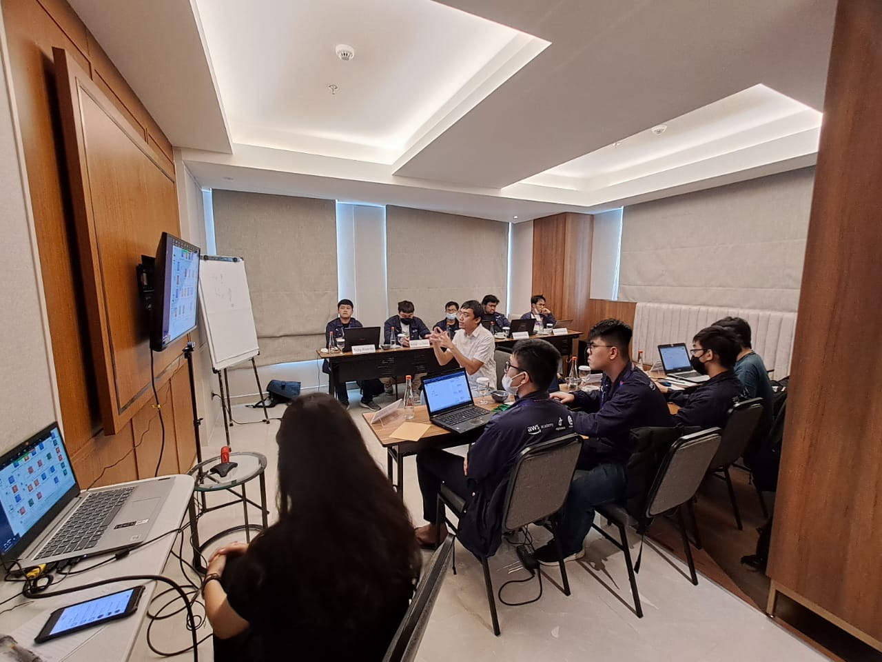 Peluncuran program Percepatan Transformasi Indonesia ke Ekonomi Digital dengan Meningkatkan Bakat Digital (Talenta), Kamis (13/4). 