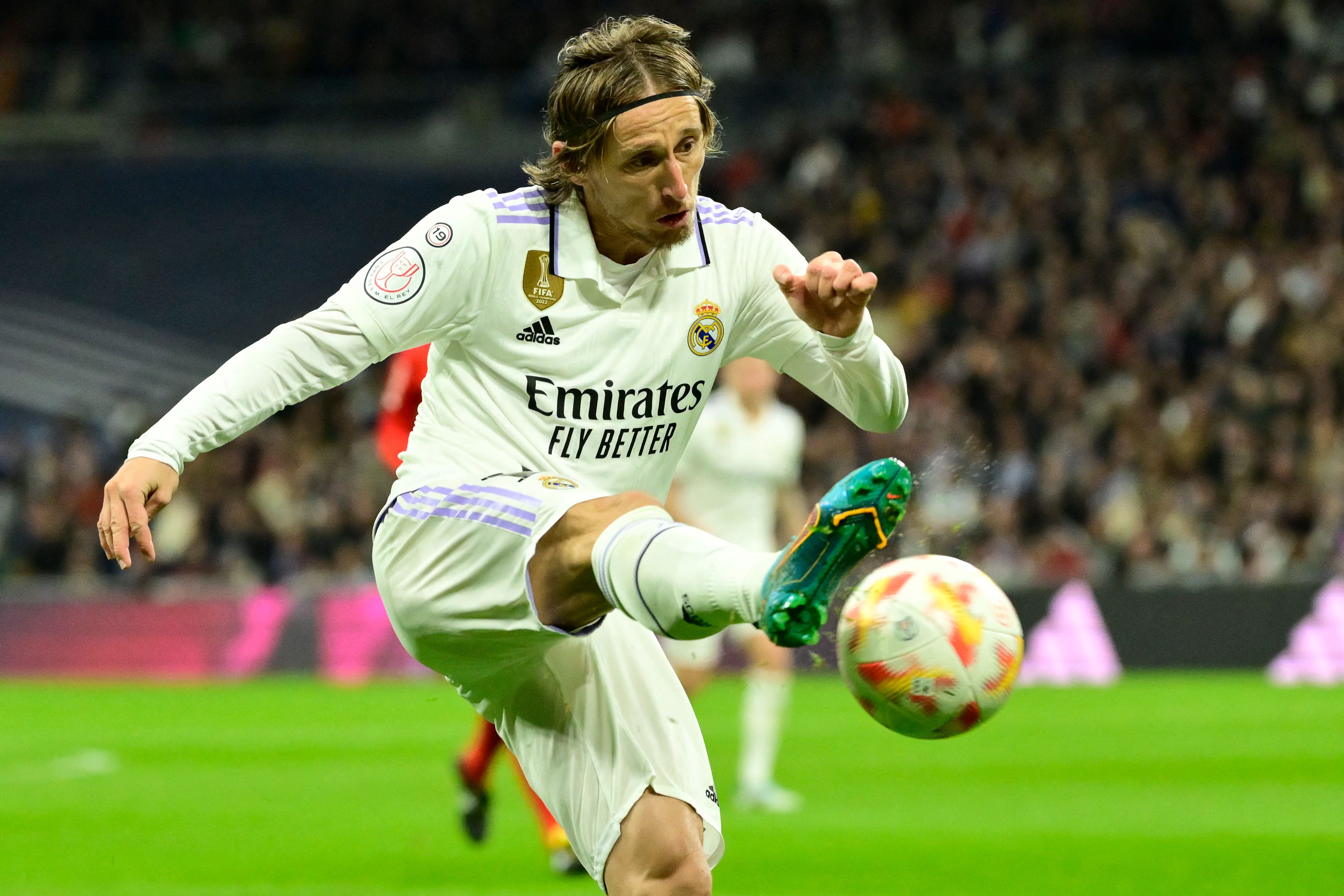 Gelandang Real Madrid Luka Modric