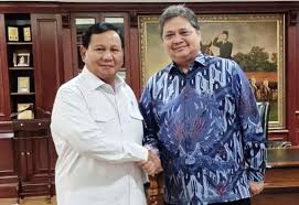 Simulasi Poltracking Prabowo-Airlangga Kalahkan Ganjar-Sandi