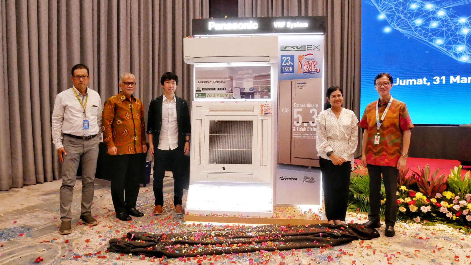 Produk AC Panasonic yang telah mencapai TKDN 40%