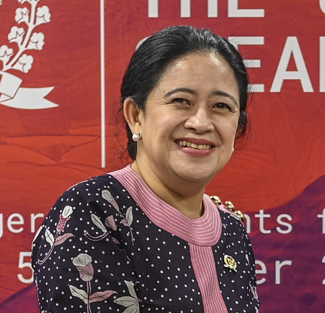 KETUA DPP PDI Perjuangan Puan Maharani bicara koalisi besar.