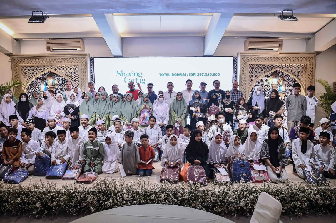 Sentul Highlands Golf Club Gandeng Komunitas Golf Beri Santunan Yatim dan Dhuafa