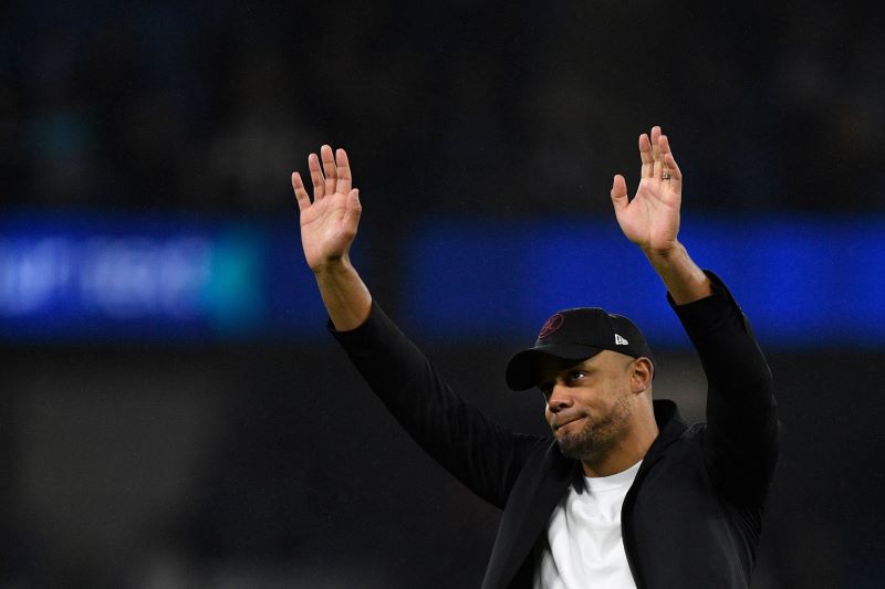 Pelatih Burnley Vincent Kompany