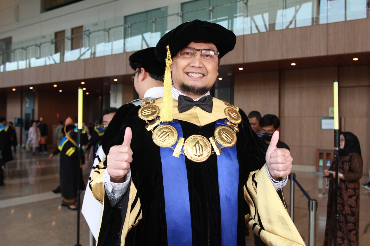 Rektor universitas Mercu Buana, Prof. Dr. Andi Ardiansyah, M. Eng