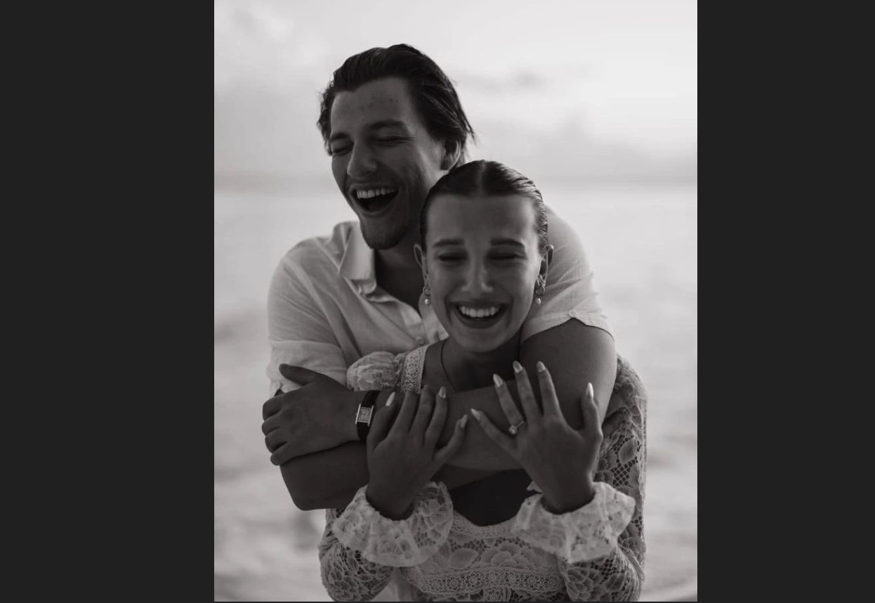 Aktris Millie Bobby Brown dan kekasihnya Jake Bongiovi