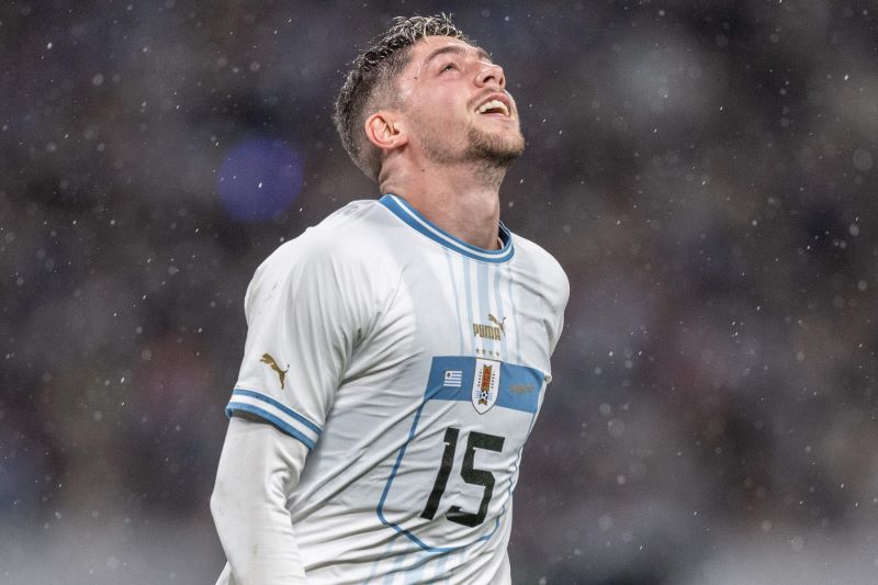 Pemain real madrid Federico Valverde