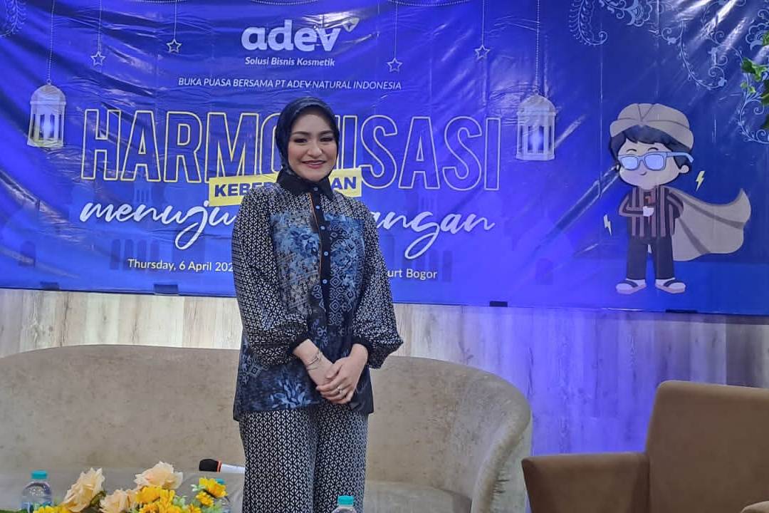 Selebritas Nathalie Holscher menekuni bisnis skincare. 