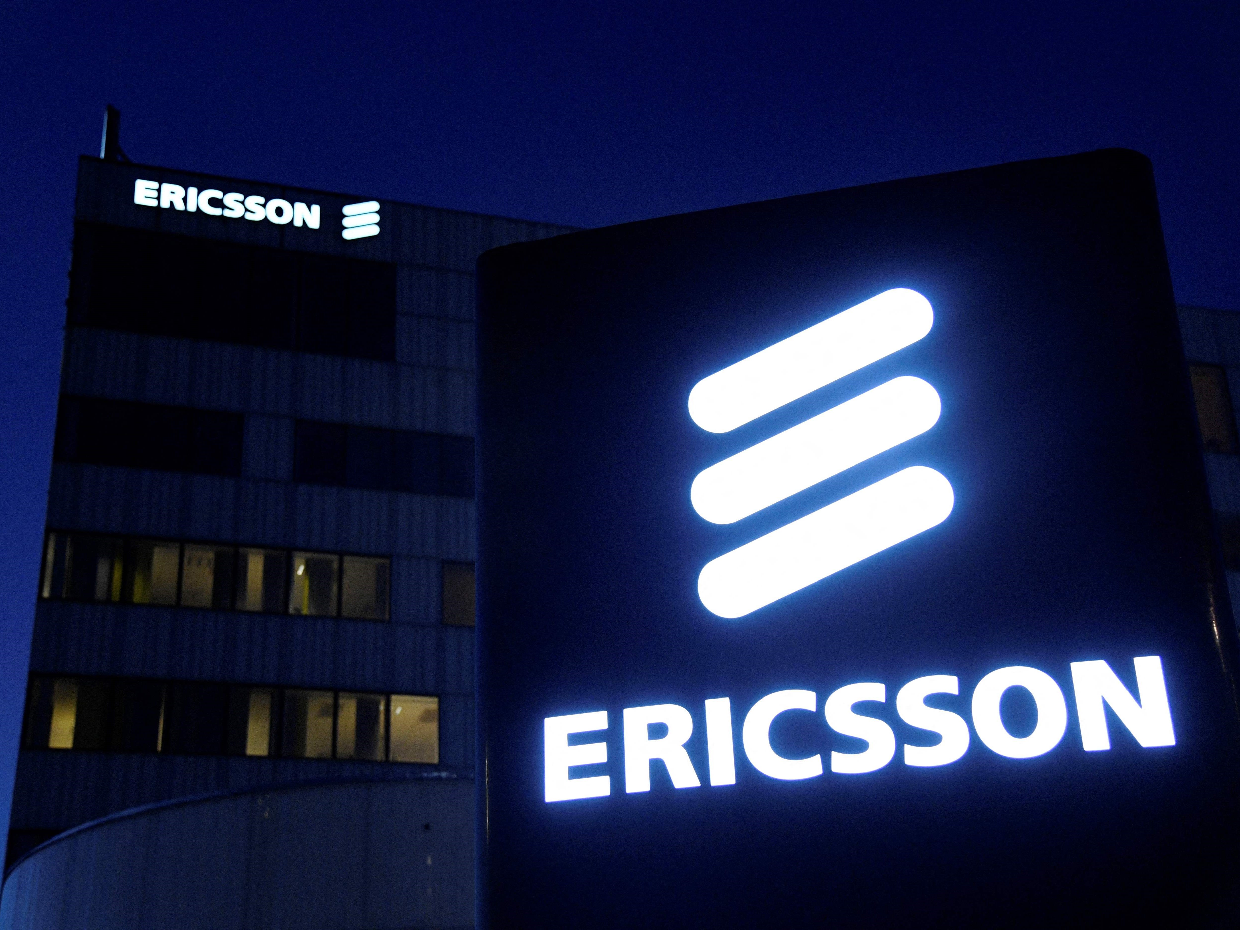 Kantor pusat Ericsson di Stockholm, Swedia. 