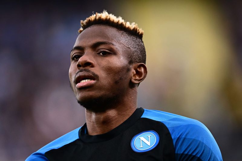Penyerang Napoli Victor Osimhen