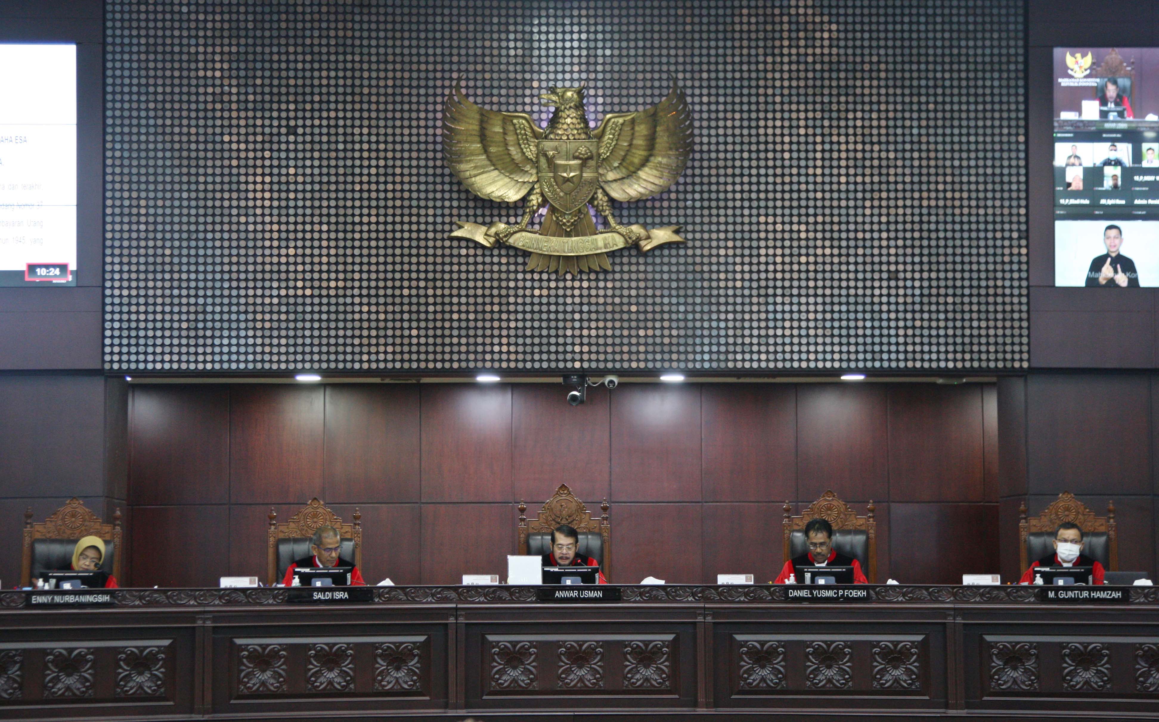 Suasana Sidang MK 