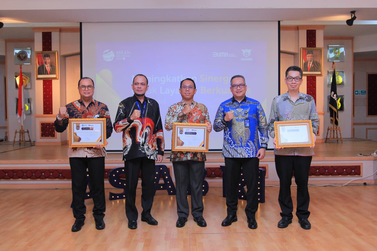 PT Asabri (Persero) memberikan penghargaan kepada mitra bayar terbaik.