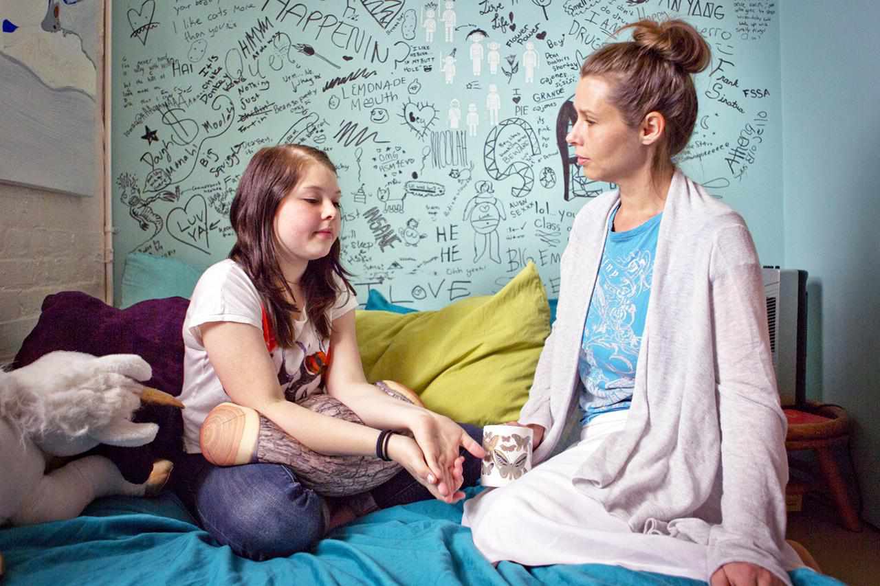 Ilustrasi edukasi pubertas ke remaja putri